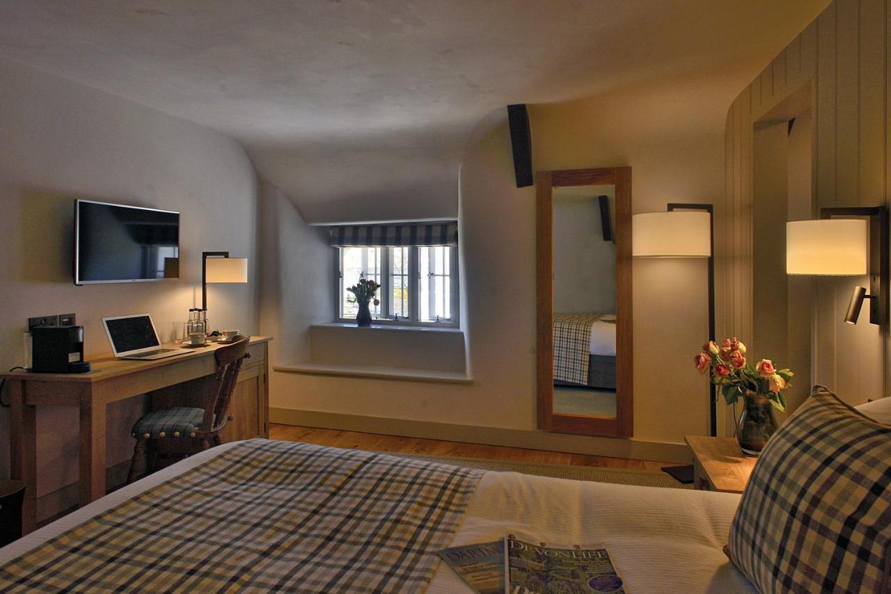 Hotel Ring Of Bells North Bovey Pokoj fotografie